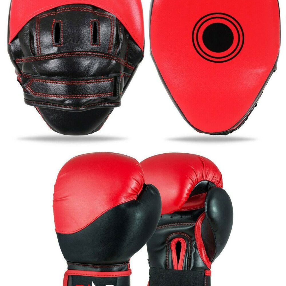 Boxing Gloves And Focus pads