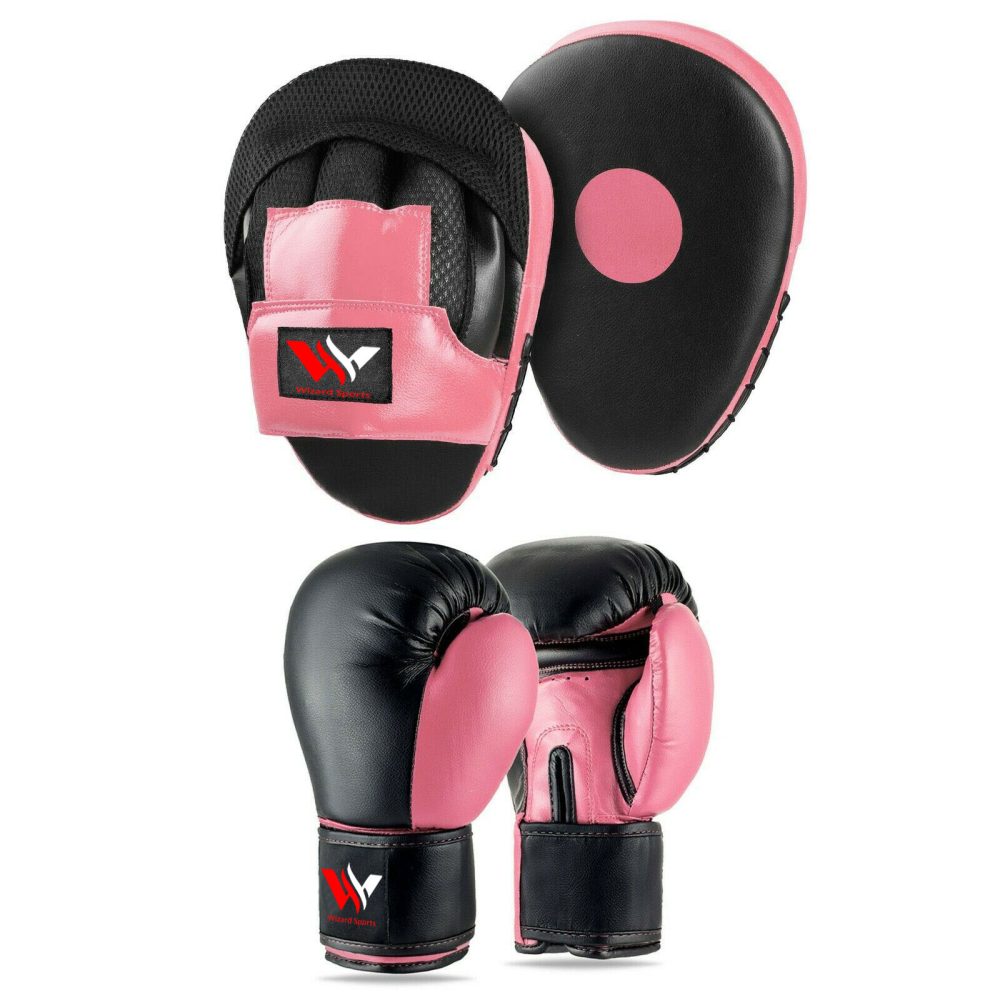 Boxing Gloves And Focus pads