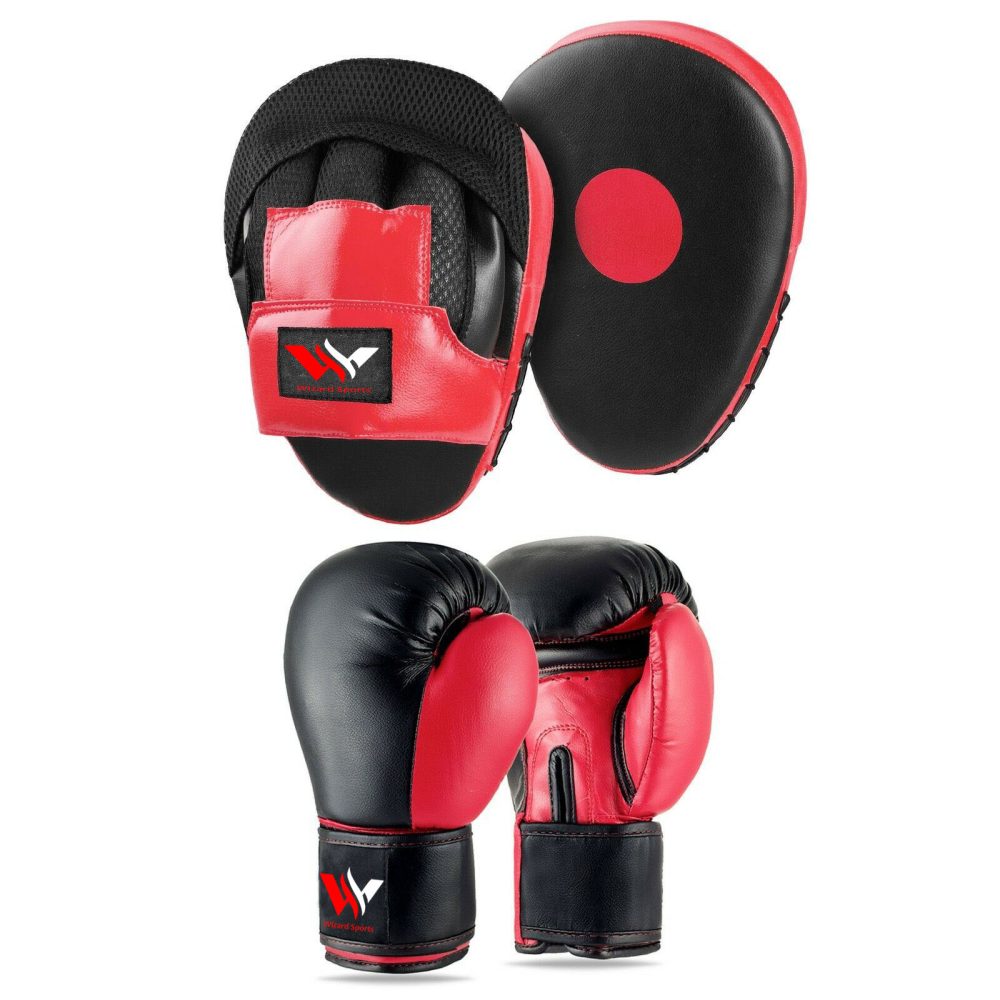 Boxing Gloves And Focus pads