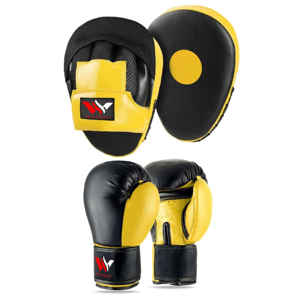 Boxing Gloves And Focus pads