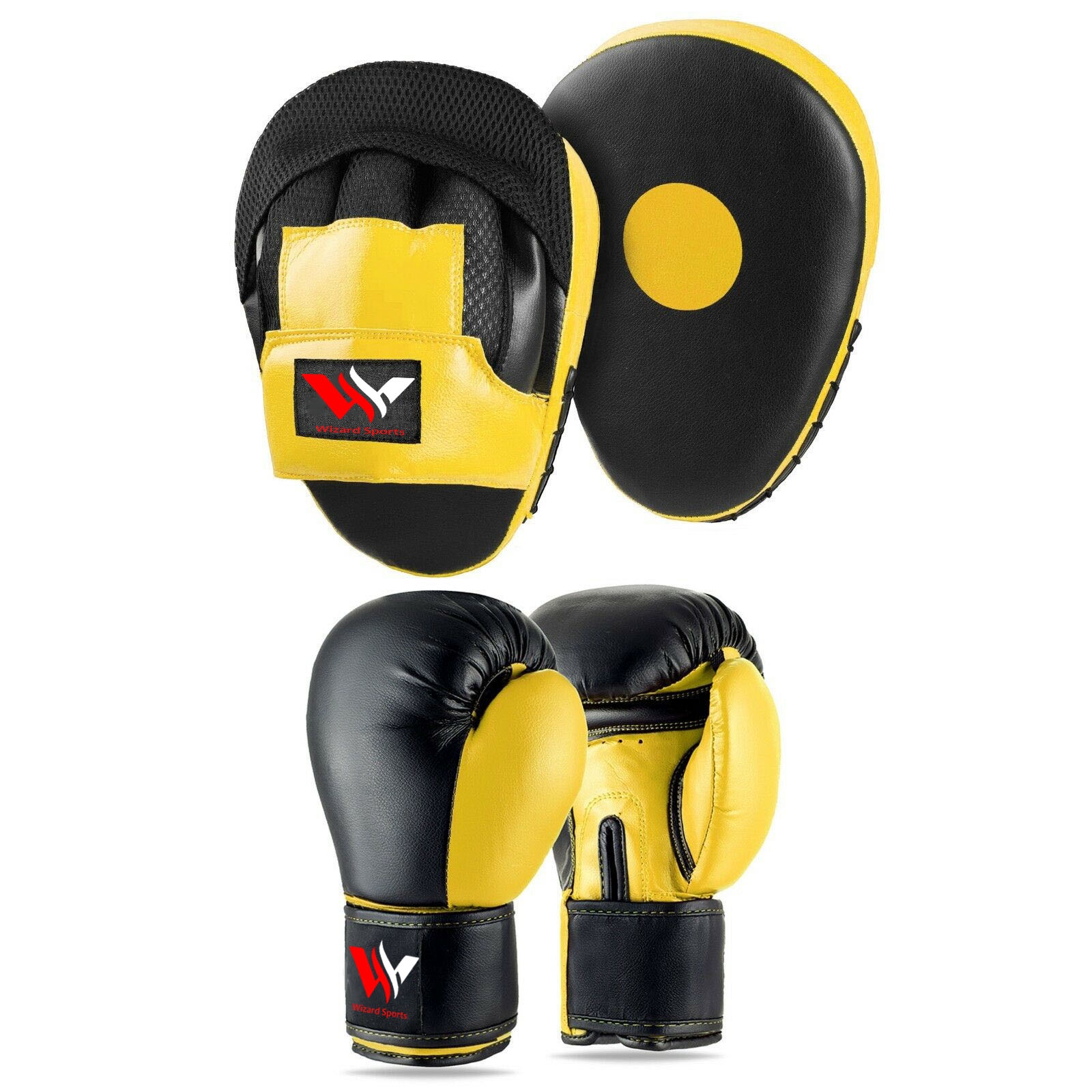Boxing Gloves And Focus pads