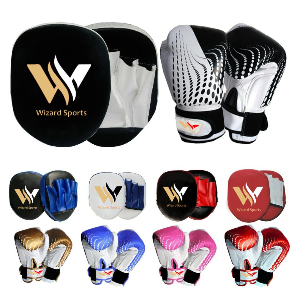 Boxing Gloves And Focus pads
