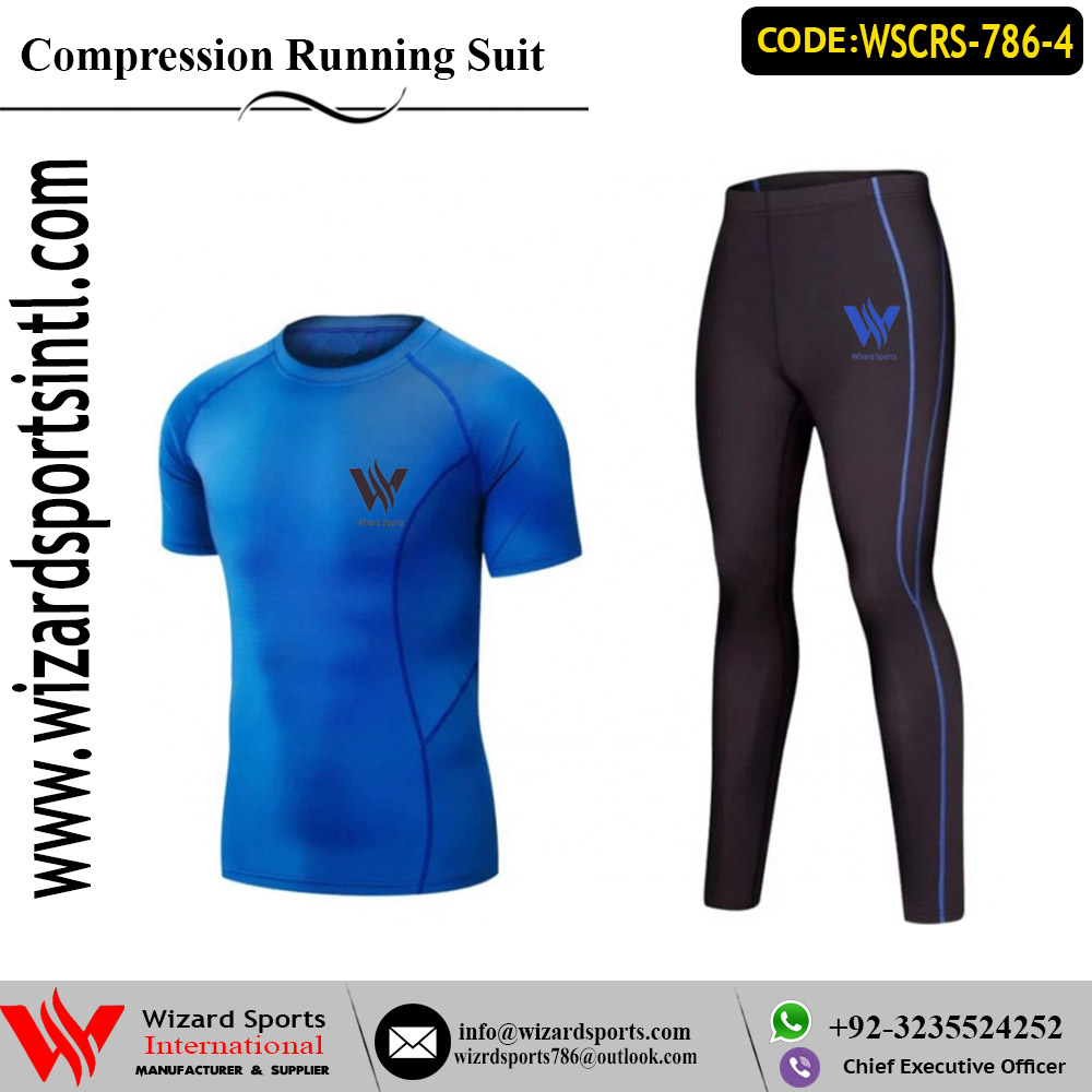 Compression running suits