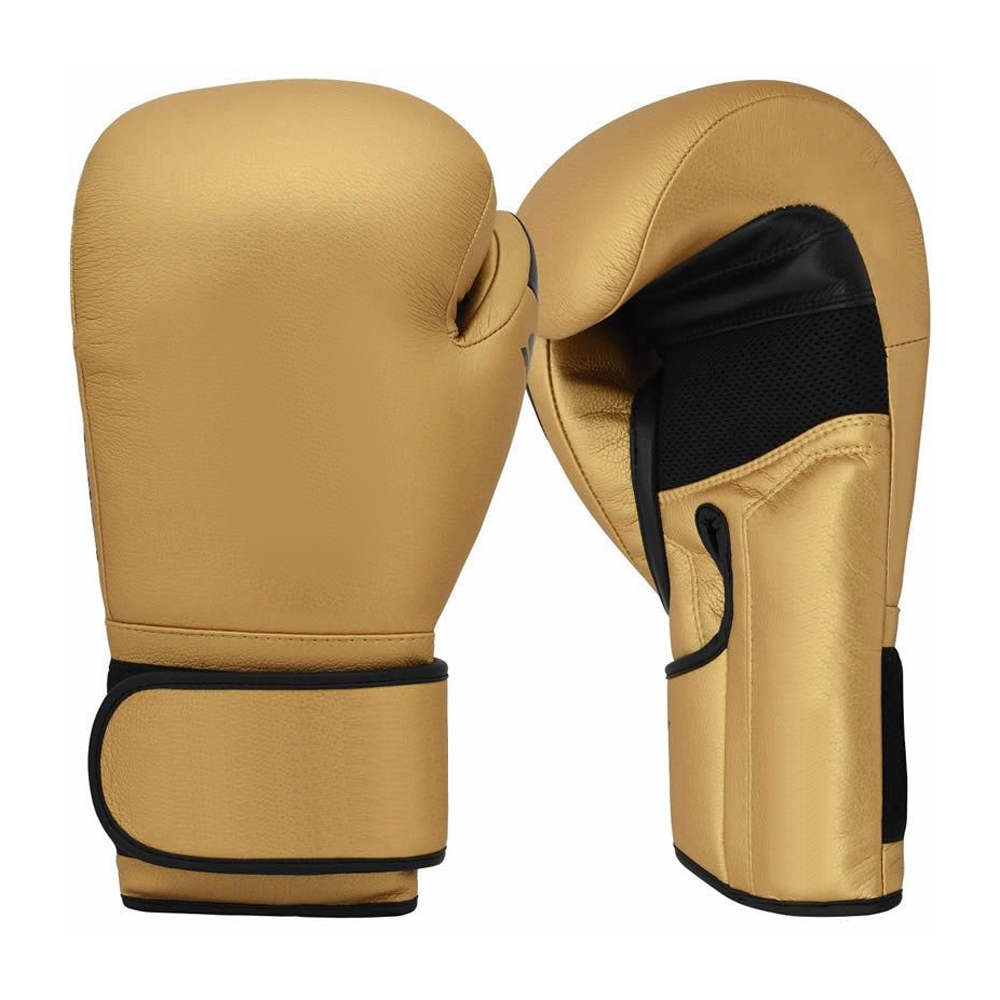 High Quality Genuine Cowhide Leather Boxing Gloves  Design Your Own Logo Breathable Training Boxing Gloves