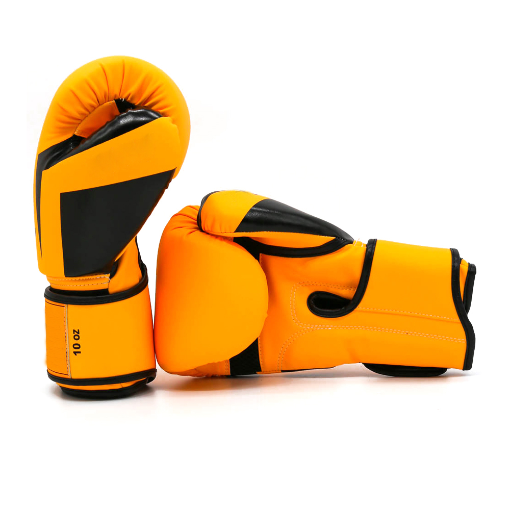 Manufacturer Wholesale Boxing Gloves PU Leather Custom Logo Boxing Gloves - Image 3